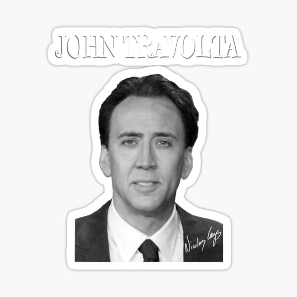 John Travolta Ushuaia Sticker by Playscores for iOS & Android