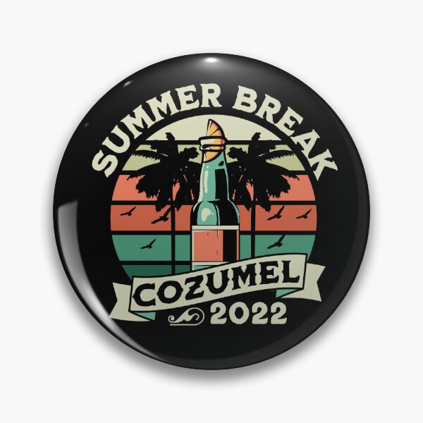 Item preview, Cozumel Beach Mexico Summer Vacation Palm Trees Sunset Classic designed and sold by Hema Thilakaratne.