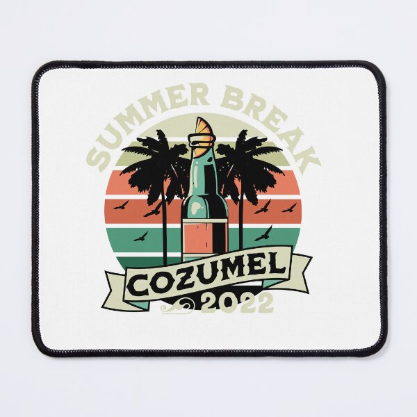 Item preview, Cozumel Beach Mexico Summer Vacation Palm Trees Sunset Classic designed and sold by Hema Thilakaratne.