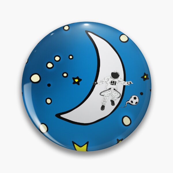 Item preview, Astronaut Playing Football Soccer designed and sold by DomGDesign.