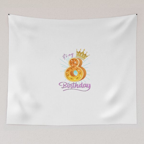 Item preview, It's My 8th Birthday designed and sold by FantasticBee.