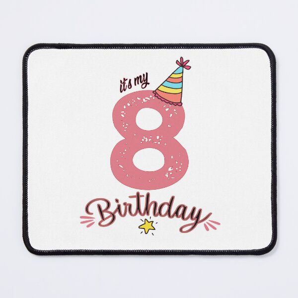 Item preview, It's My 8th Birthday designed and sold by FantasticBee.