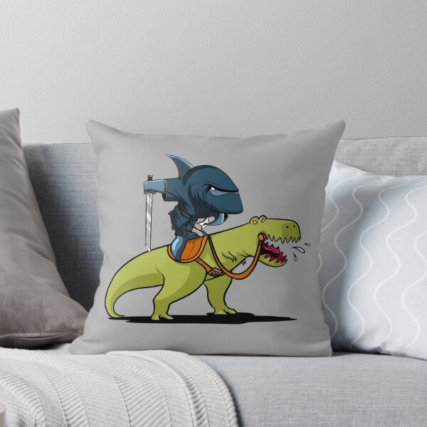 Item preview, Shark Ninja Riding T-Rex Dinosaur  designed and sold by underheaven.