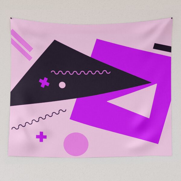 Item preview, Memphis Style Geometric designed and sold by TotallyRetroArt.