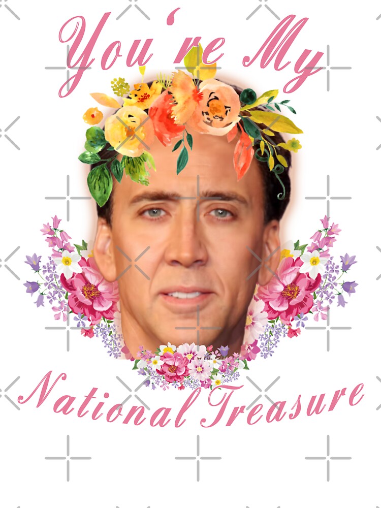 Thumbnail 2 of 2, Baby One-Piece, Nicolas Cage - You're My National Treasure - Nicholas Cage - Nick Cage - Nic Cage designed and sold by PAFDesign.