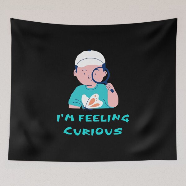 Item preview, I'm feeling curious designed and sold by The Love Quill.