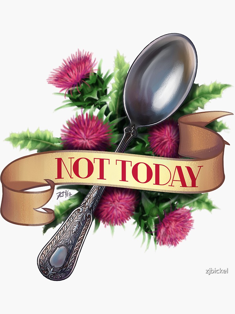 Not Today Spoon by zjbickel