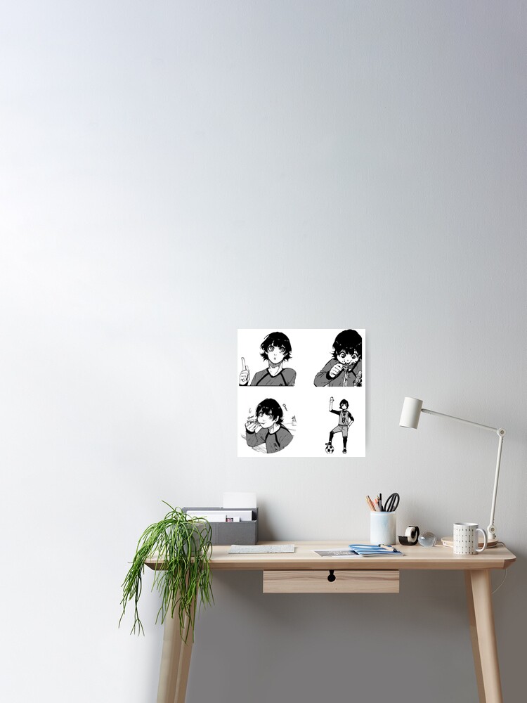 Bachira Meguru [Sticker Pack] Art Board Print for Sale by EasyOtaku