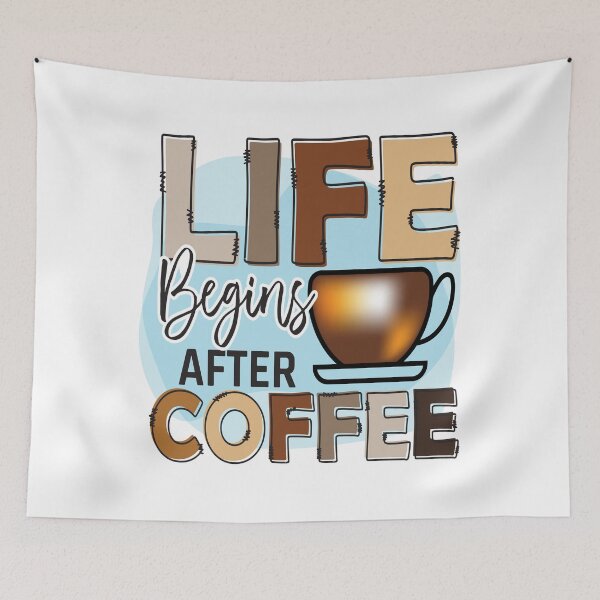 Item preview, Life begins after coffee designed and sold by PayneGricese.