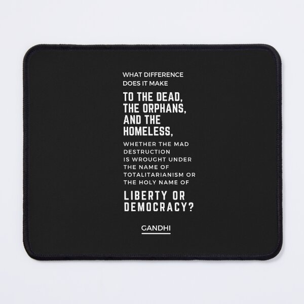 Item preview, Non Violence - Peace And Human Rights - Mahatma Gandhi designed and sold by The Red Nox.