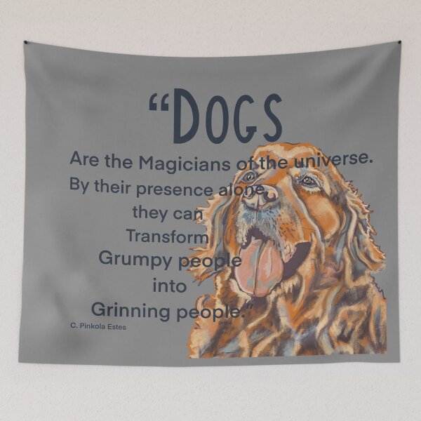 Item preview, Dogs are magicians, for grumpy people  designed and sold by DebbieJoyArt.