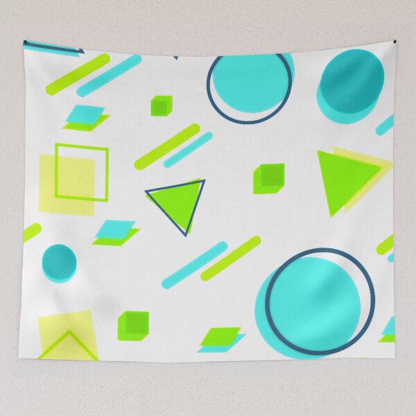 Item preview, Memphis Style Geometric designed and sold by TotallyRetroArt.