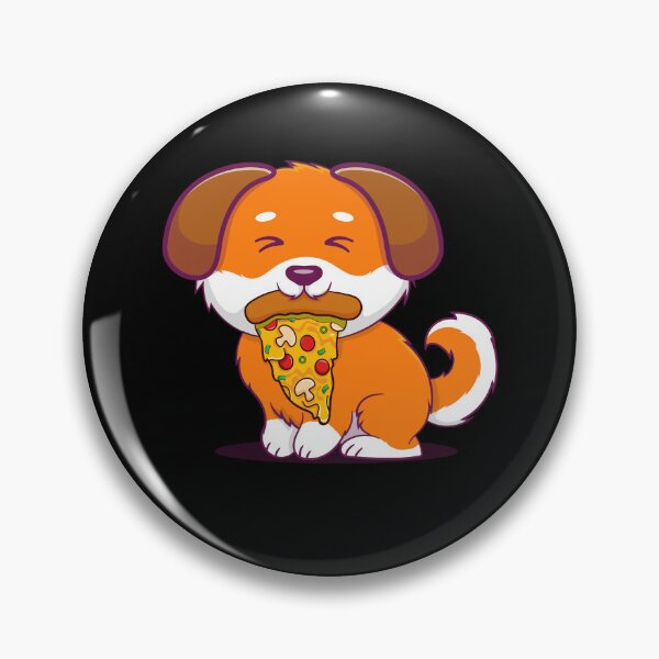 Item preview, Dog Eating A Pizza designed and sold by ReadyArt.