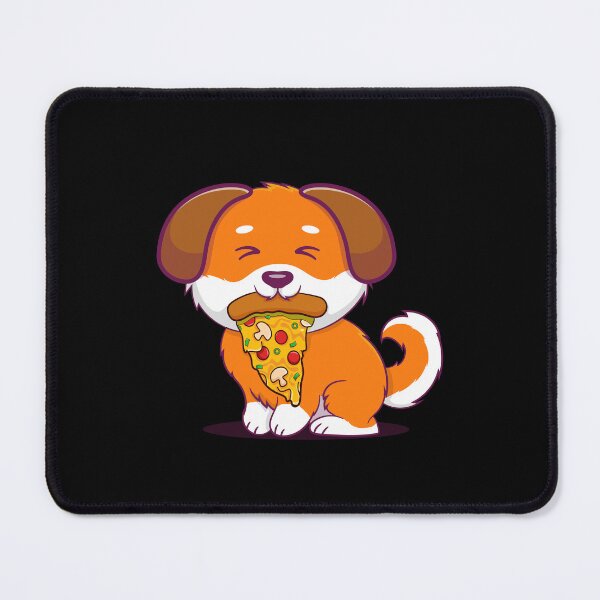 Item preview, Dog Eating A Pizza designed and sold by ReadyArt.