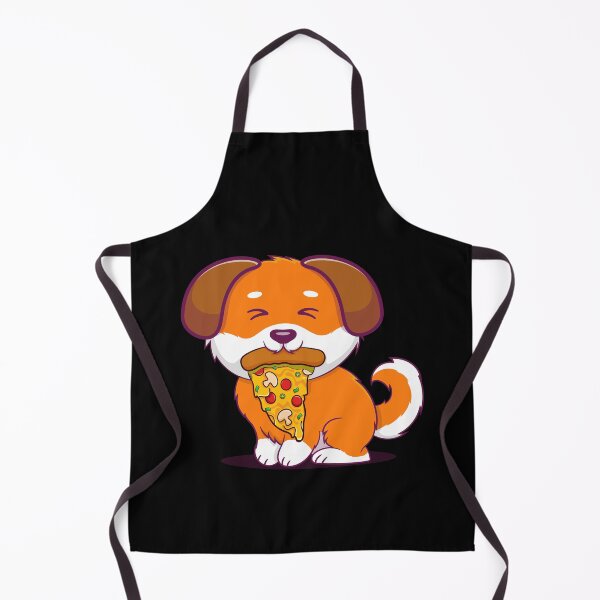 Item preview, Dog Eating A Pizza designed and sold by ReadyArt.