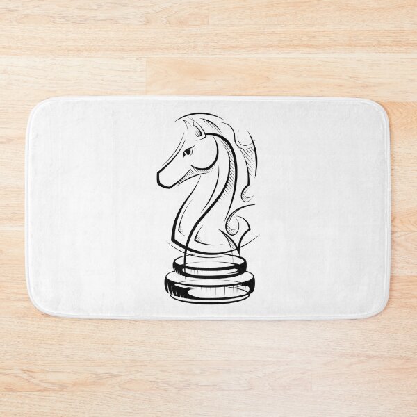 Item preview, Chess figure illustration of horse designed and sold by AndreMi.