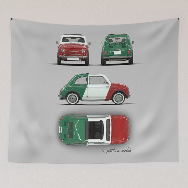 Item preview, Nuova 500 Italy designed and sold by LaPatteAModeler.