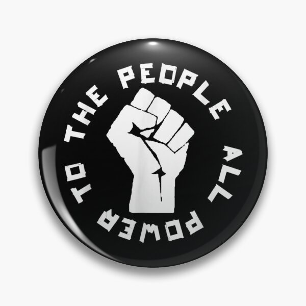 Item preview, ALL POWER TO THE PEOPLE Panthers Party civil rights designed and sold by BrianLangley2.