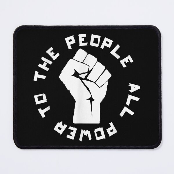 Item preview, ALL POWER TO THE PEOPLE Panthers Party civil rights designed and sold by BrianLangley2.