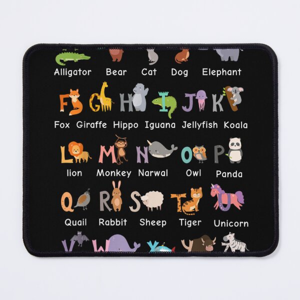 Artikelvorschau, Alphabet Tier ABCs lernen entworfen und verkauft von BrianLangley2.