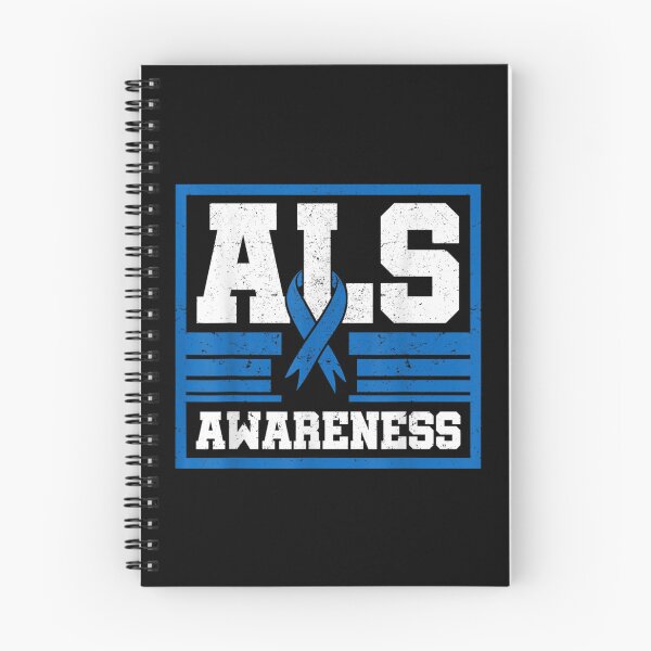 Item preview, ALS Awareness Patient Support Gift Blue Ribbon Recovery designed and sold by BrianLangley2.