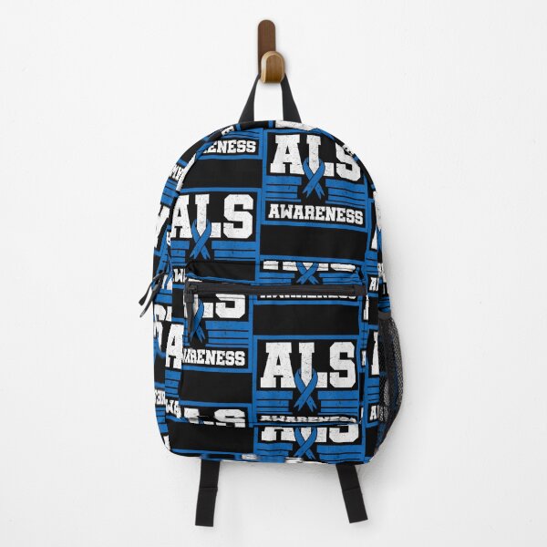 Item preview, ALS Awareness Patient Support Gift Blue Ribbon Recovery designed and sold by BrianLangley2.