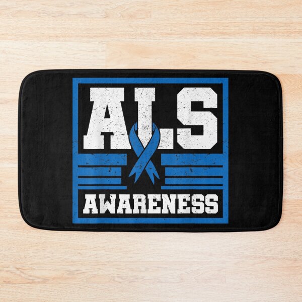 Item preview, ALS Awareness Patient Support Gift Blue Ribbon Recovery designed and sold by BrianLangley2.