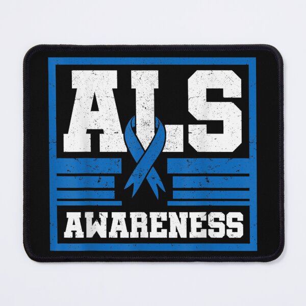 Item preview, ALS Awareness Patient Support Gift Blue Ribbon Recovery designed and sold by BrianLangley2.