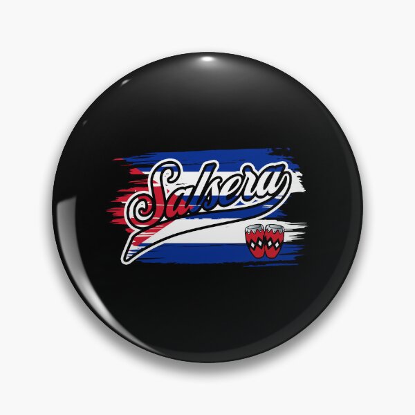 Item preview, Cuba Salsa Dancer Salsera Bandera de Cuba designed and sold by Dubbra.