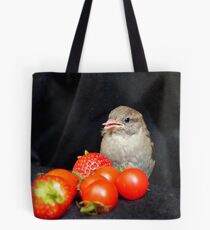 Yum... Rescued Sparrow - NZ Tote Bag