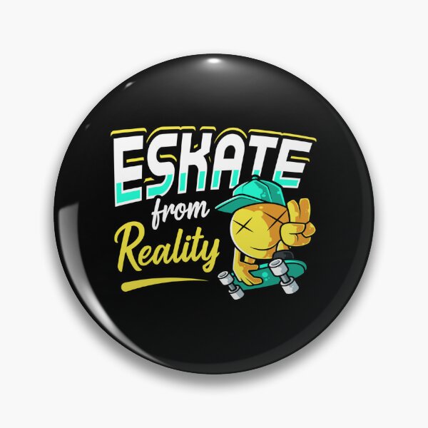 Item preview, Eskate From Reality Design For A Skater Sticker designed and sold by kerritoniap2g.