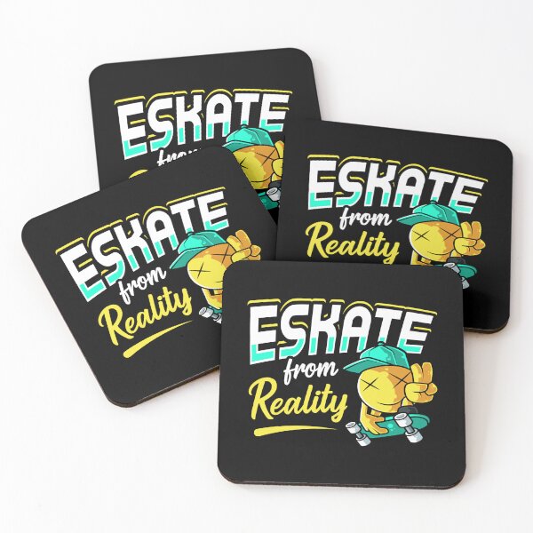 Item preview, Eskate From Reality Design For A Skater Sticker designed and sold by kerritoniap2g.