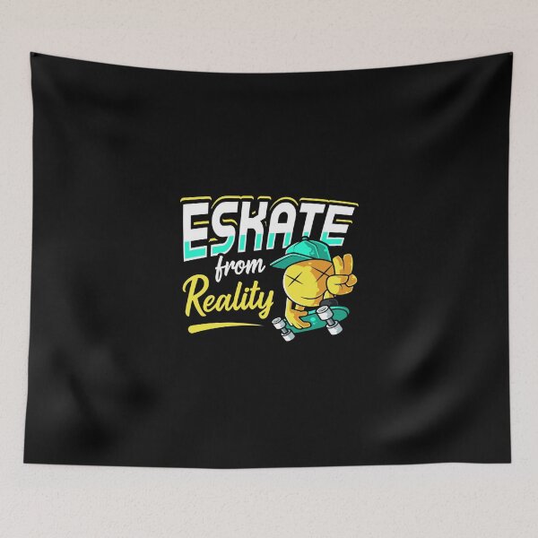 Item preview, Eskate From Reality Design For A Skater Sticker designed and sold by kerritoniap2g.