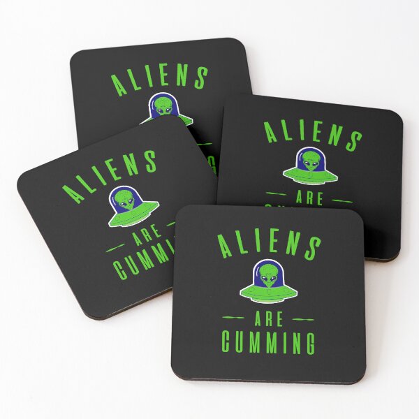 Item preview, aliens are cumming illustration  designed and sold by tmshop1.