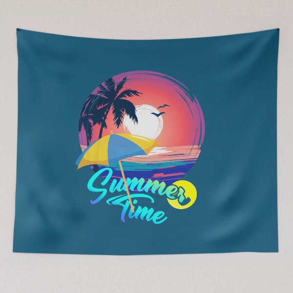Item preview, Beach party T-shirts, summer time essential T-shirts, vacation t-shirts designed and sold by BLUE  bubble.