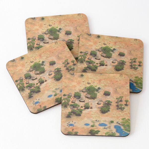 Item preview, Desert Village designed and sold by JapanHeavenArt.