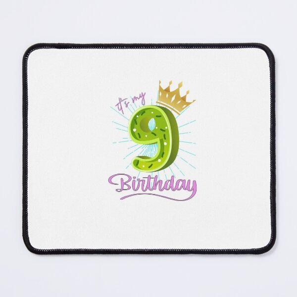 Item preview, It's My 9th Birthday designed and sold by FantasticBee.