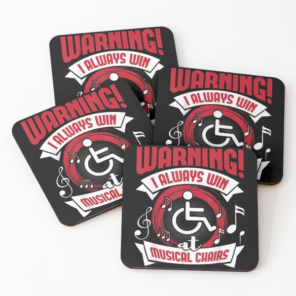 Item preview, Always Win At Musical Chairs Wheelchair Handicap Disability designed and sold by BrianLangley2.