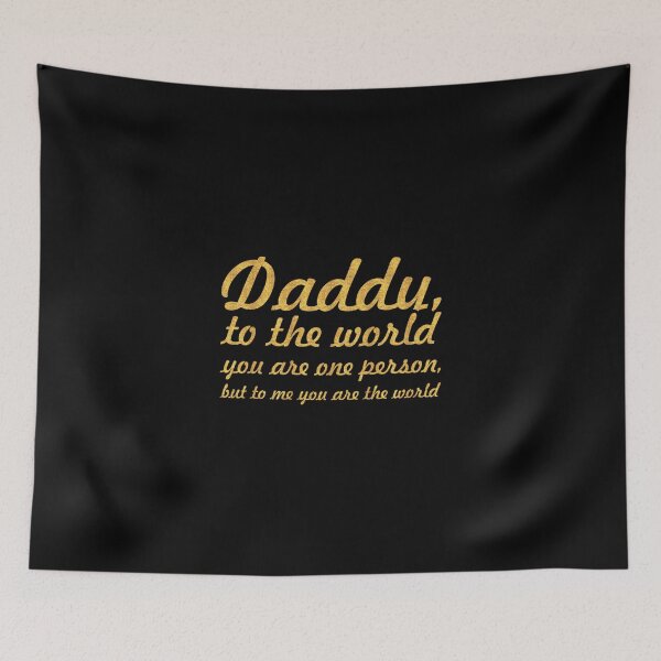 Item preview, Daddy To The World Father's Day Quote Zipped Hoodie designed and sold by saurelmosert.