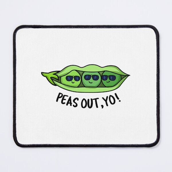 Item preview, Peas Out Yo Funny Peas Puns designed and sold by punnybone.