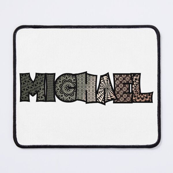 Item preview, Michael green to tan name doodle designed and sold by heatherbenner.