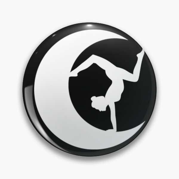 Item preview,    Cute half moon yoga pose art. designed and sold by BEAUTY ⭐⭐⭐⭐⭐.