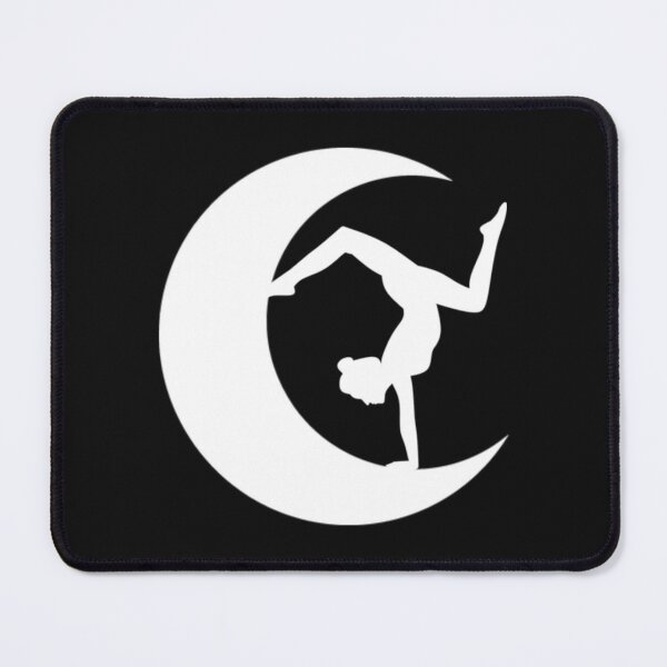 Item preview,    Cute half moon yoga pose art. designed and sold by BEAUTY ⭐⭐⭐⭐⭐.