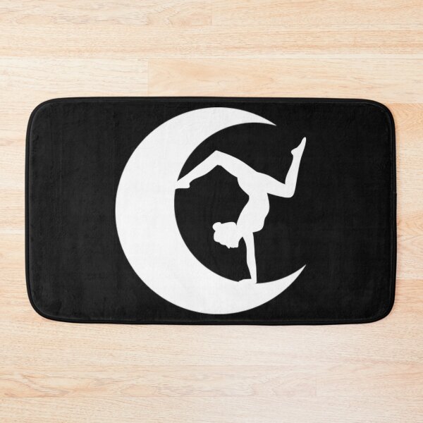 Item preview,    Cute half moon yoga pose art. designed and sold by BEAUTY ⭐⭐⭐⭐⭐.