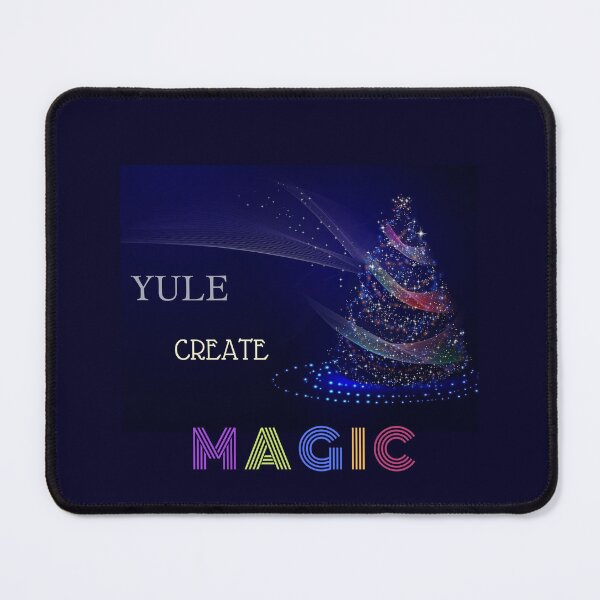 Item preview, Yule Create Magic Festive Funny Design designed and sold by TheWorldofYvonneMarrs.