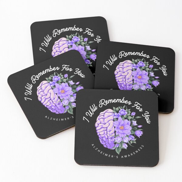 Item preview, Alzheimer's Awareness I Will Remember For You Brain designed and sold by BrianLangley2.