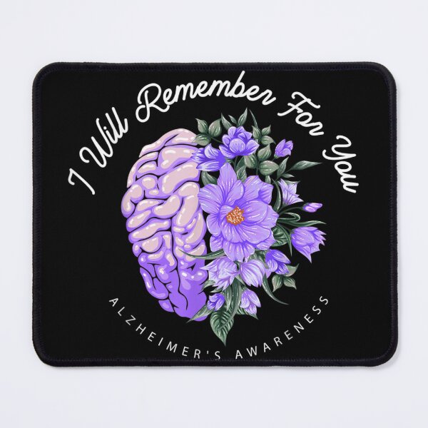 Item preview, Alzheimer's Awareness I Will Remember For You Brain designed and sold by BrianLangley2.
