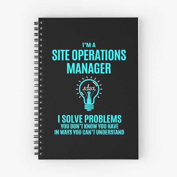Item preview, Site Operations Manager T Shirt - I Solve Problems Gift Item Tee designed and sold by watkinsmat.