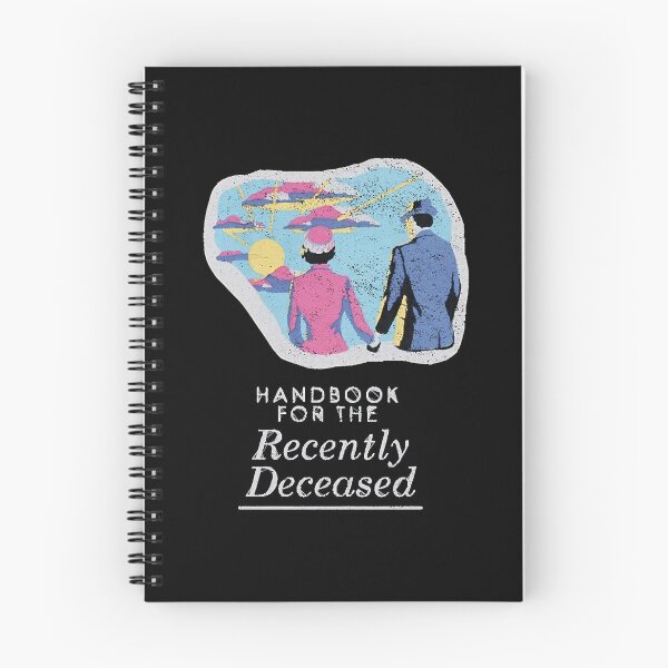 Item preview, Handbook For The Recently Deceased - Dark Distressed T-Shirt designed and sold by Gabinoy258.