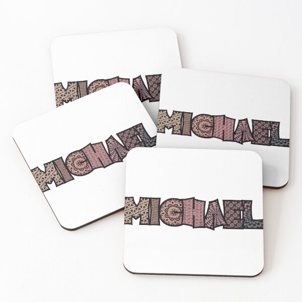 Item preview, Michael neutral name doodle designed and sold by heatherbenner.